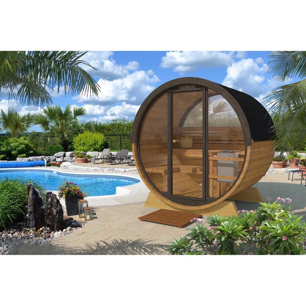 Thermowood Pool Sauna