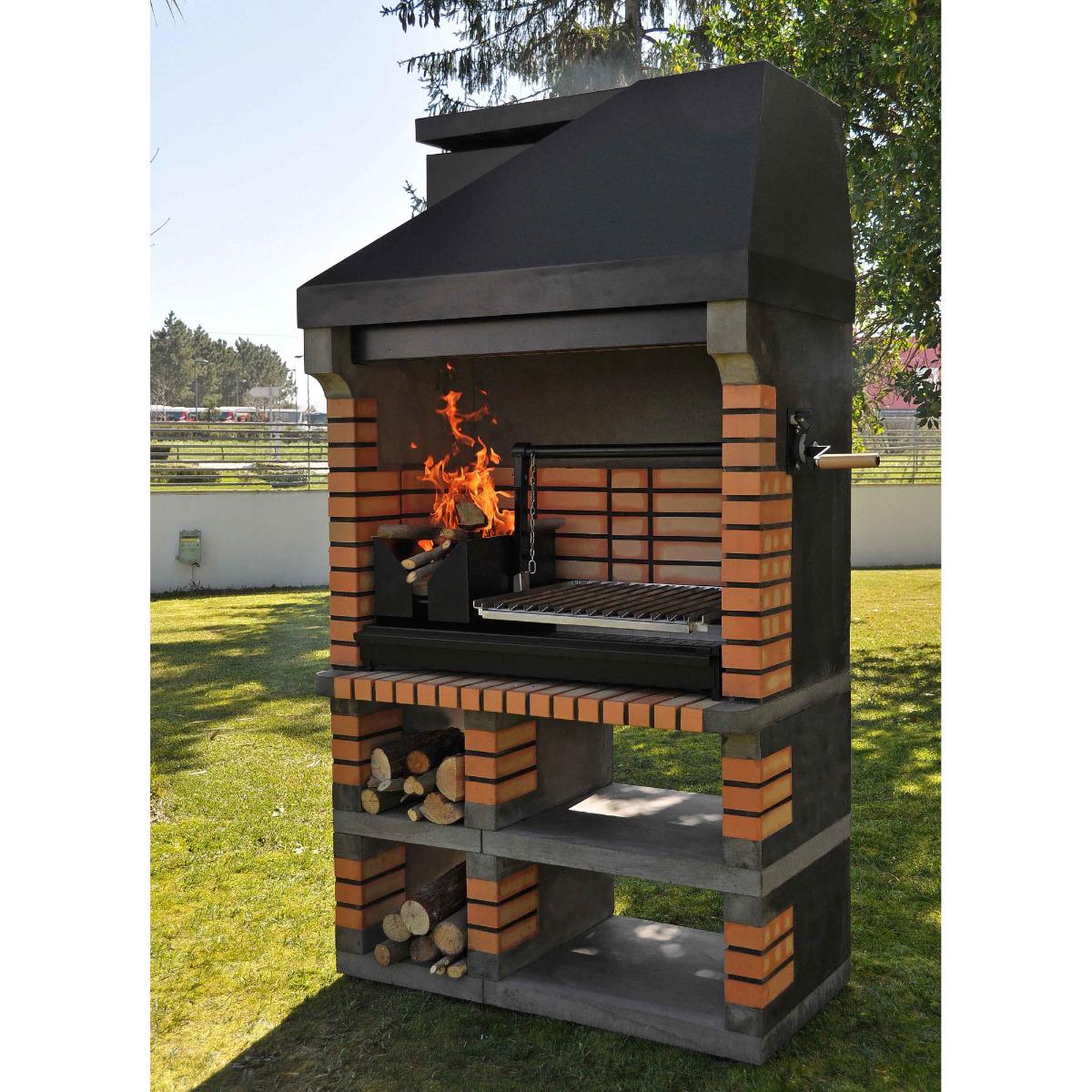 Pan American Plus XL Barbecue with Wood Fired Brazier