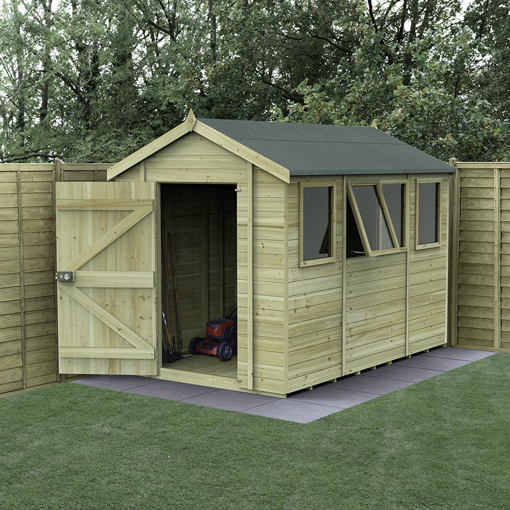 Timberdale Wooden Apex Shed 10 x 6