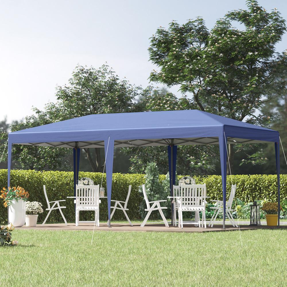 3 x 6 m Pop Up Gazebo Patio Party Event Heavy Duty Canopy