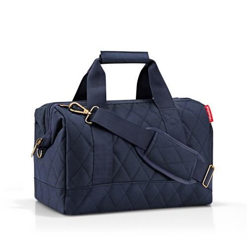 Reisenthel Allrounder M Weekender-Rhombus Midnight Gold