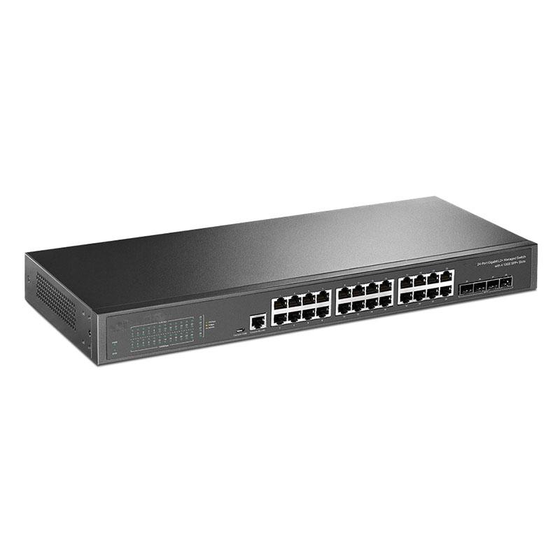 FDL 4 x 10GB SFP+ PORTS + 24 GIGABIT PORTS L3+ SWITCH