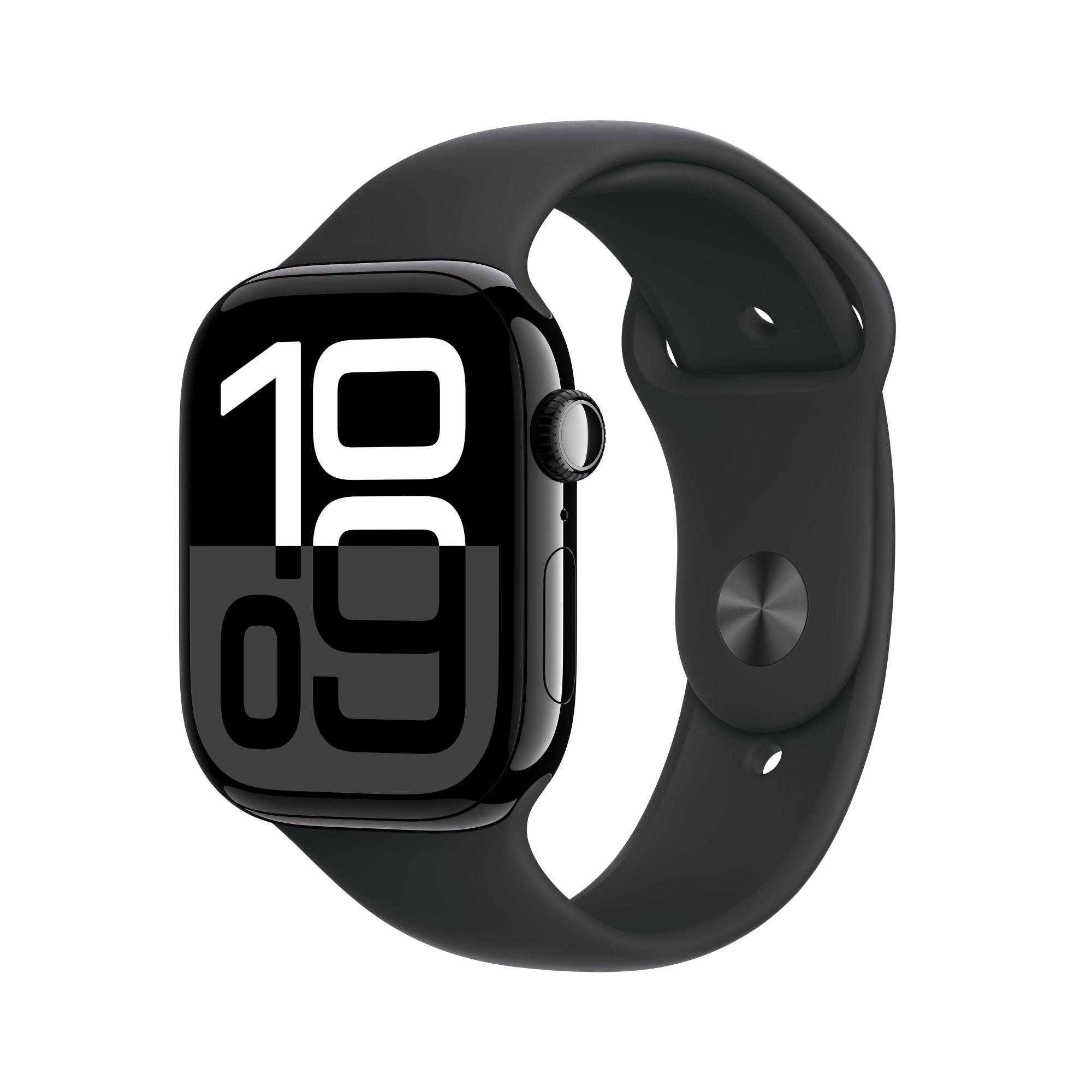 Apple Watch Series 10 (Demo) GPS 46mm Jet Black Aluminium Case with Bl