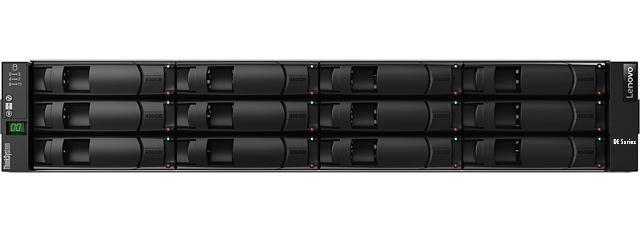 Lenovo ThinkSystem DE2000H disk array Rack (2U) Black