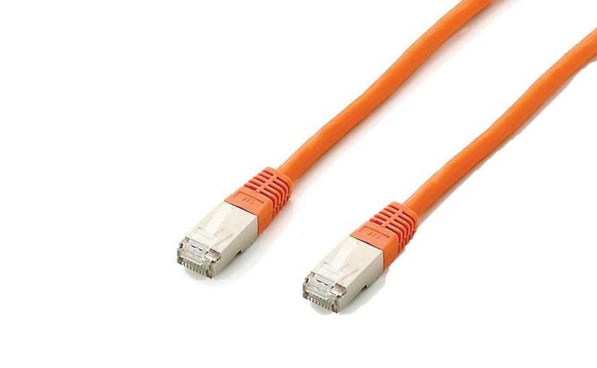 Equip Cat.6A Platinum S/FTP Patch Cable. 15m. Orange