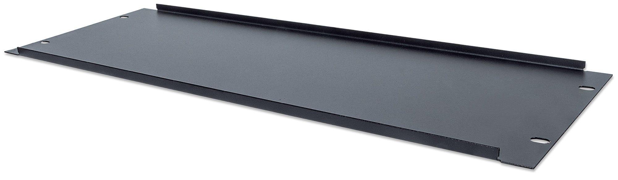 Intellinet 19" Blank Panel. 4U. Black