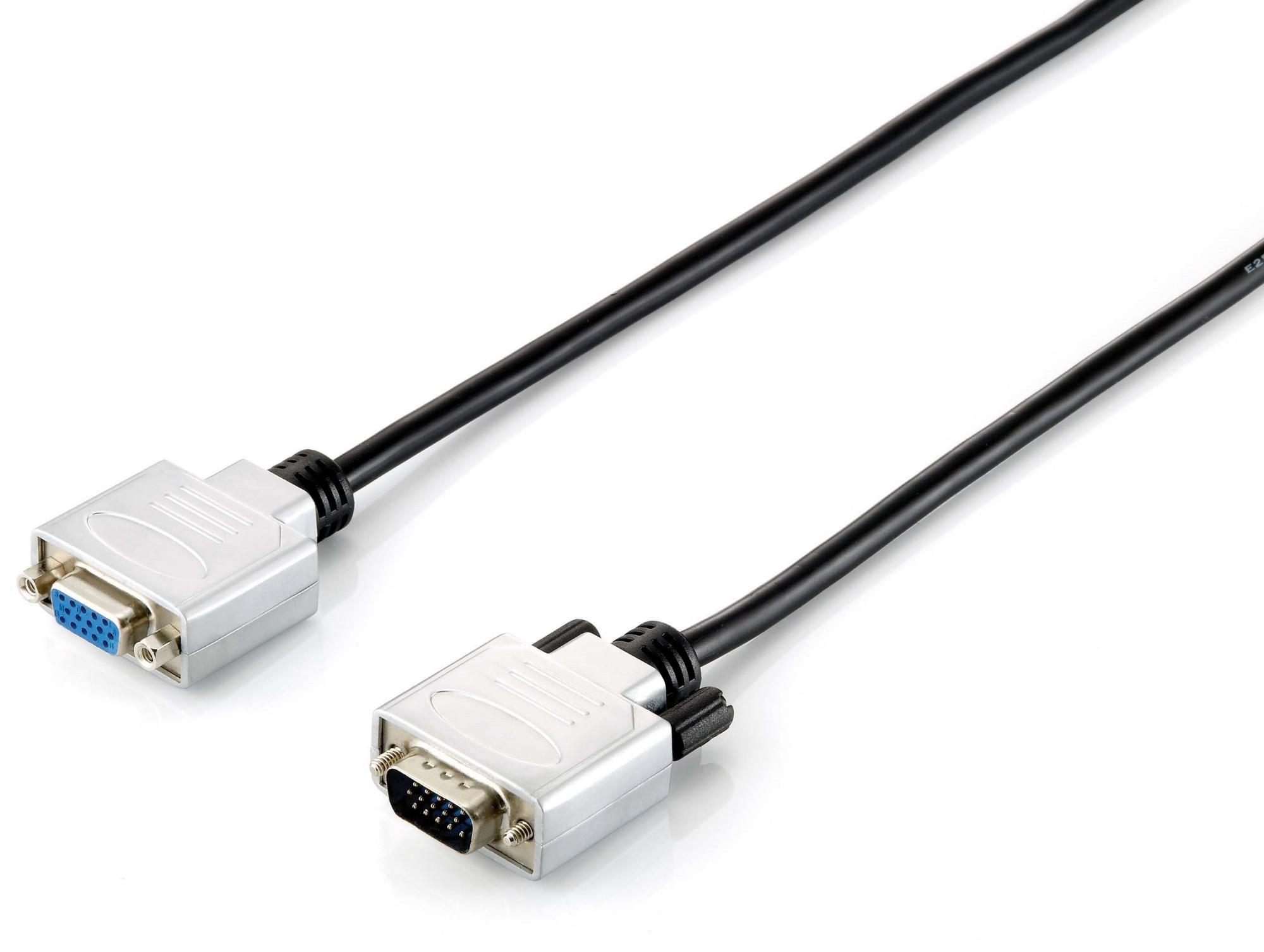 Equip HD15 VGA Extension Cable. 1.8m