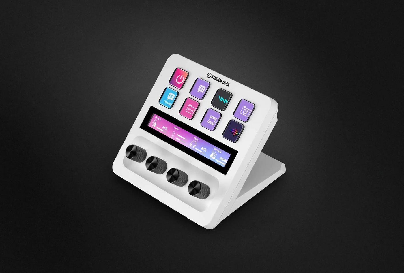 Elgato Stream Deck + White 8 Buttons