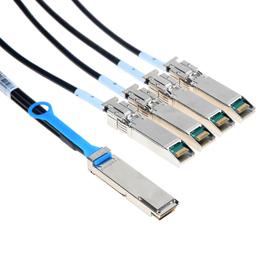 Mellanox Technologies QSFP / 4 SFP+. 5m InfiniBand/fibre optic cable 4