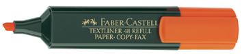 Faber-Castell Highlighter Textliner 48 Orange (Pack 10) - 154815