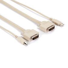 Black Box EHN900025U-0010 KVM Cable White 3 M