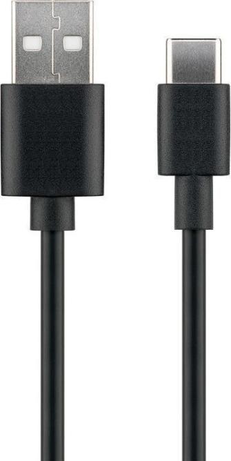 Microconnect USB3.1CCHAR1B USB cable USB 2.0 1 m USB A USB C Black