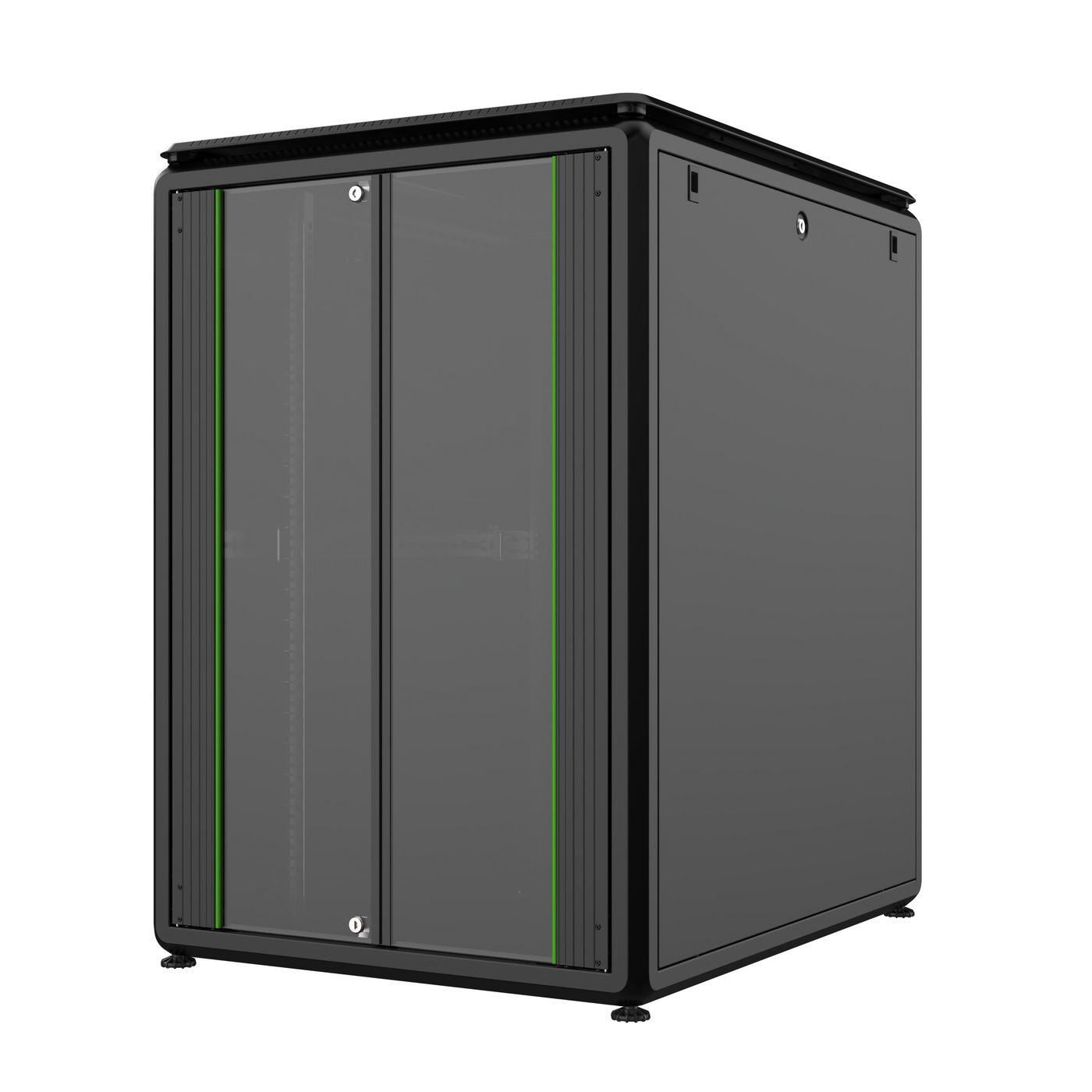 Lanview RDL22U81BL rack cabinet 22U Black