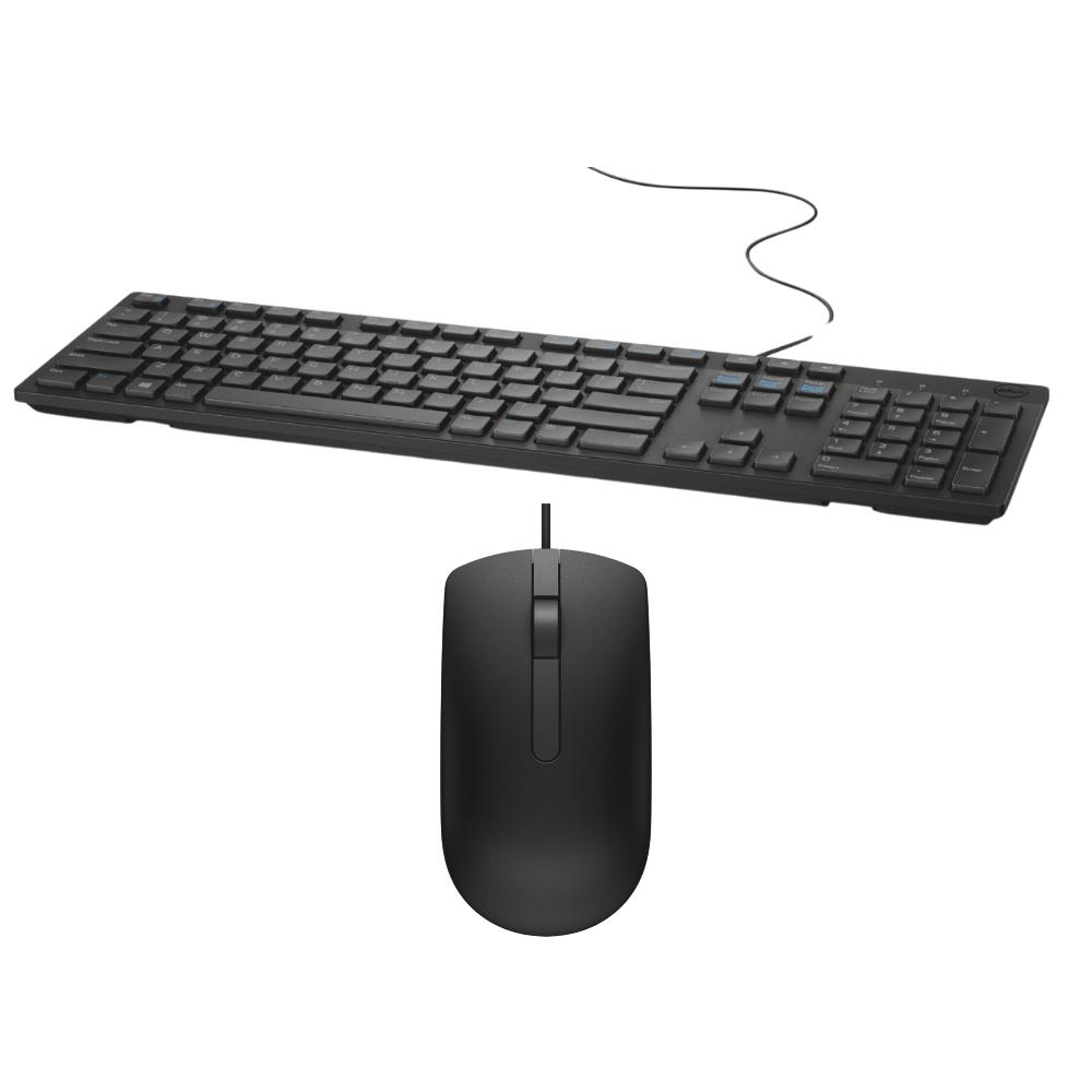 DELL 570-AAIS+580-ADGV keyboard Mouse included Home/Office USB QWERTY