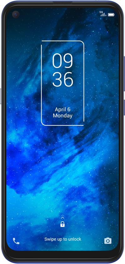 TCL 5G Chrome Blue 6+128 16.6 Cm (6.53") Single SIM Android 10 US