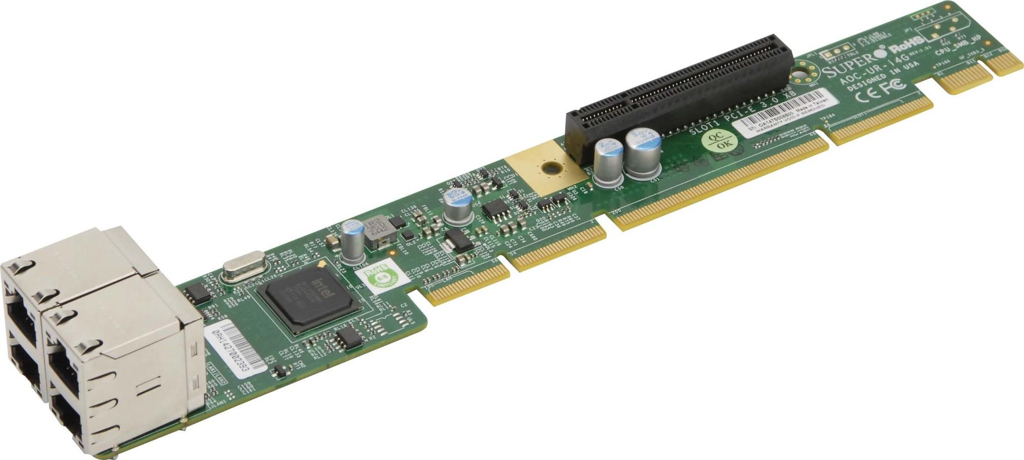 Supermicro AOC-UR-I4G network card Internal Ethernet 1000 Mbit/s