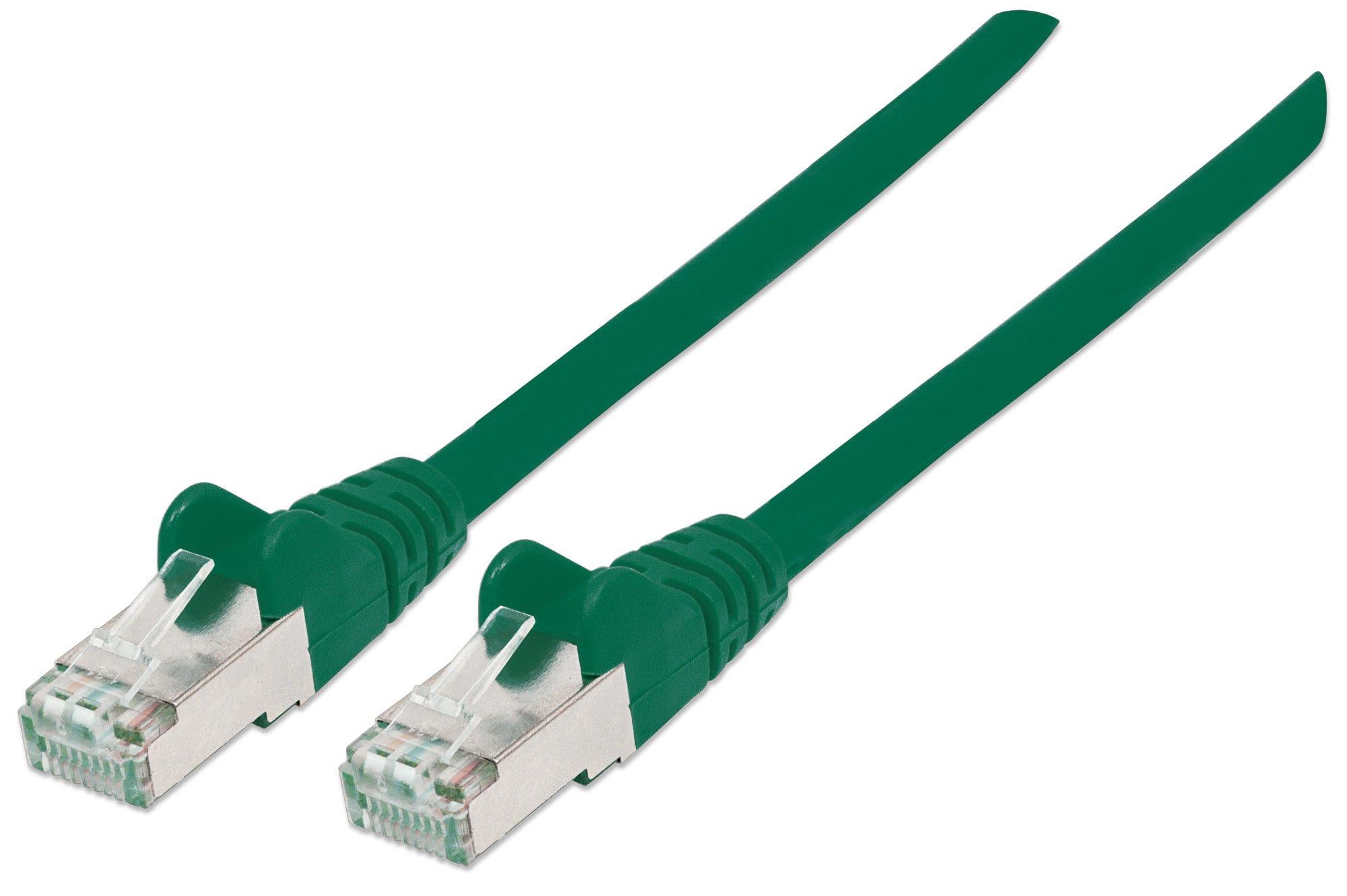 Intellinet Network Patch Cable. Cat6. 2m. Green. Copper. S/FTP. LSOH /