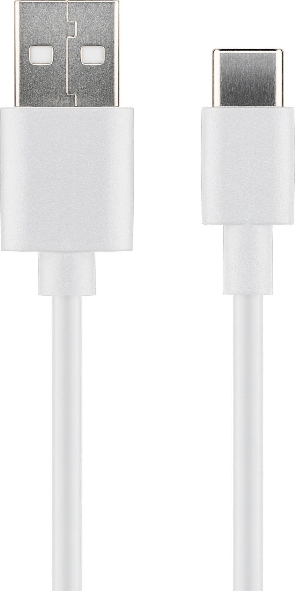 Microconnect USB3.1CCHAR05W USB cable USB 2.0 0.5 m USB A USB C White