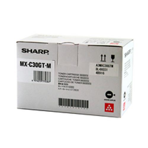 Sharp MXC-30GTM Toner-kit magenta. 6K pages ISO/IEC 19752 for Sharp MX