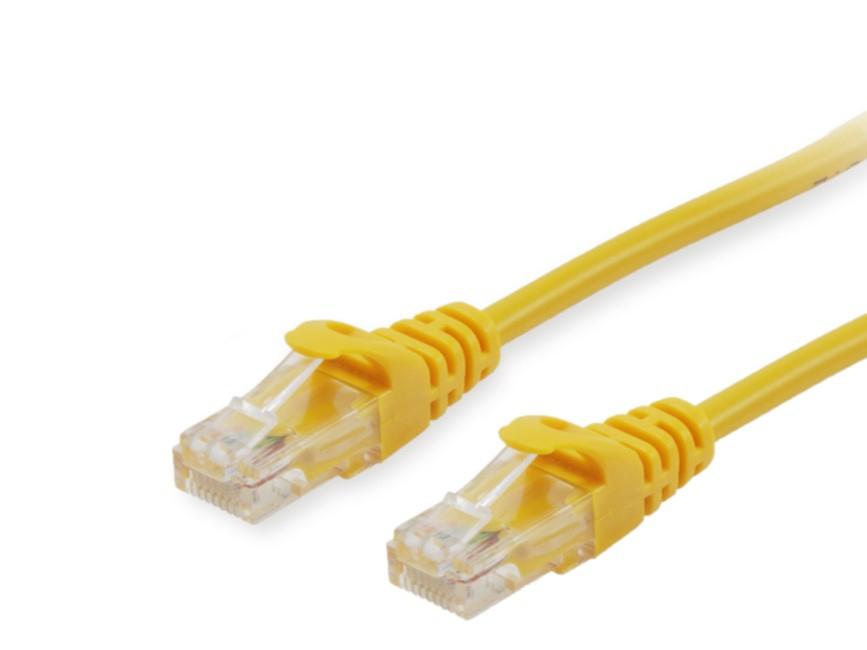 Equip Cat.6A U/UTP Patch Cable. 1.5m. Yellow