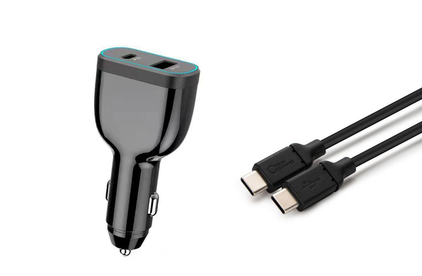 CoreParts USB-C Car Charger for Laptop.