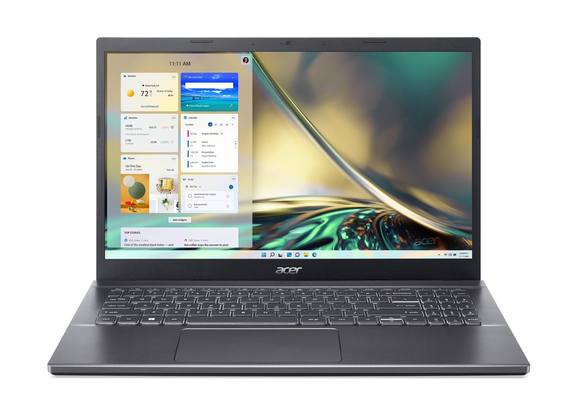 A514-55 Gold Intel Core i5-1235U 8 GB 512GB PCIe NVMe SSD UMA 14 FHD Acer ComfyView IPS LED LCD