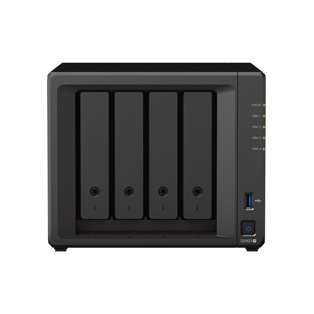 Synology DiskStation DS923+ NAS Mini Tower Ryzen Embedded R1600 4 GB D