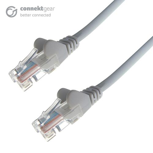 connektgear 8m RJ45 CAT5e UTP Stranded Flush Moulded Network Cable - 2