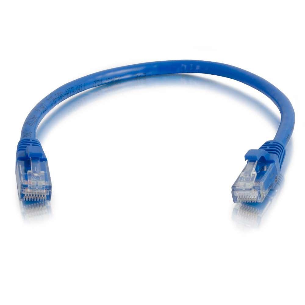 5m Cat6 Booted Unshielded (UTP) Network Patch Cable - Blue