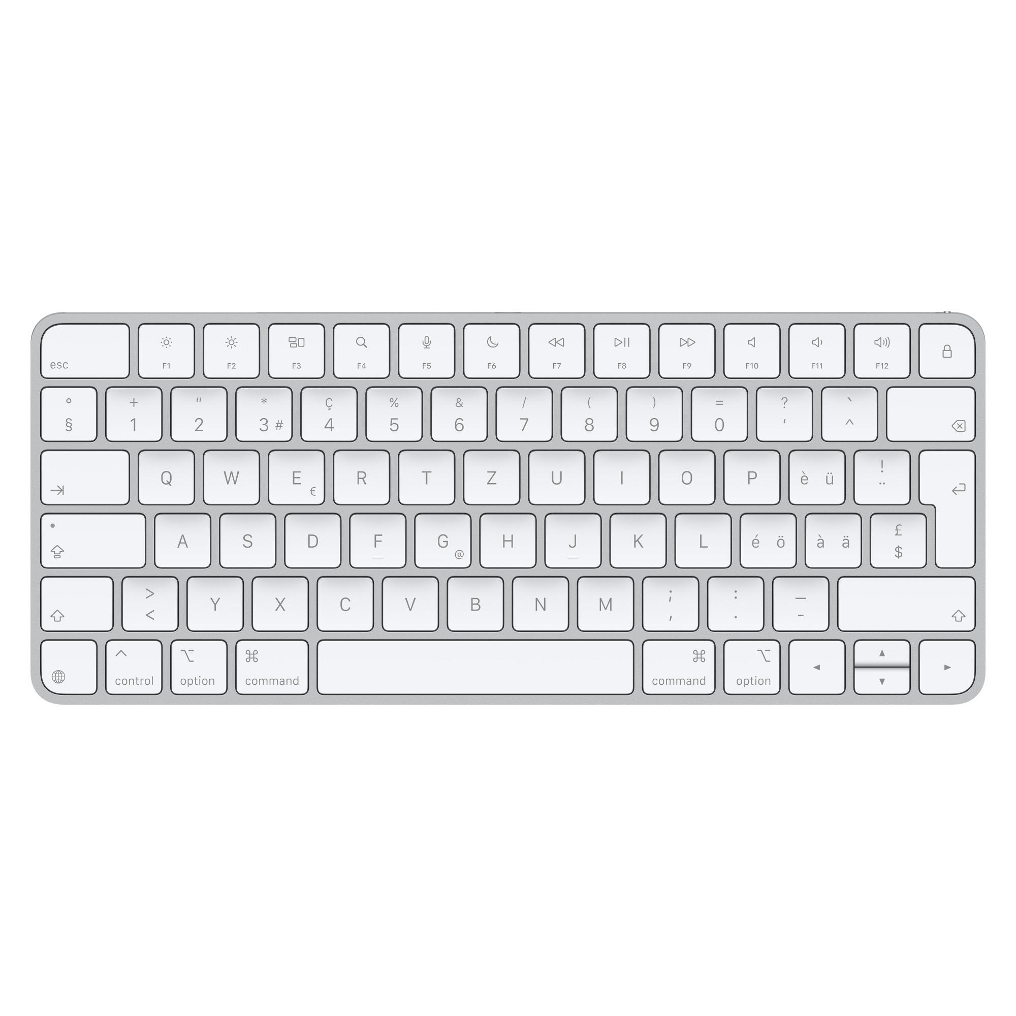 Apple Magic keyboard Universal USB + Bluetooth QWERTZ Swiss White