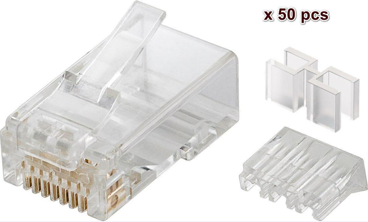 Microconnect KON505-50 wire connector RJ45 Translucent