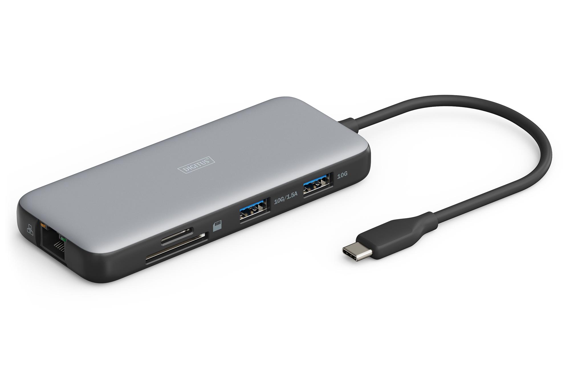 Digitus USB-C Docking Station. 8-Port