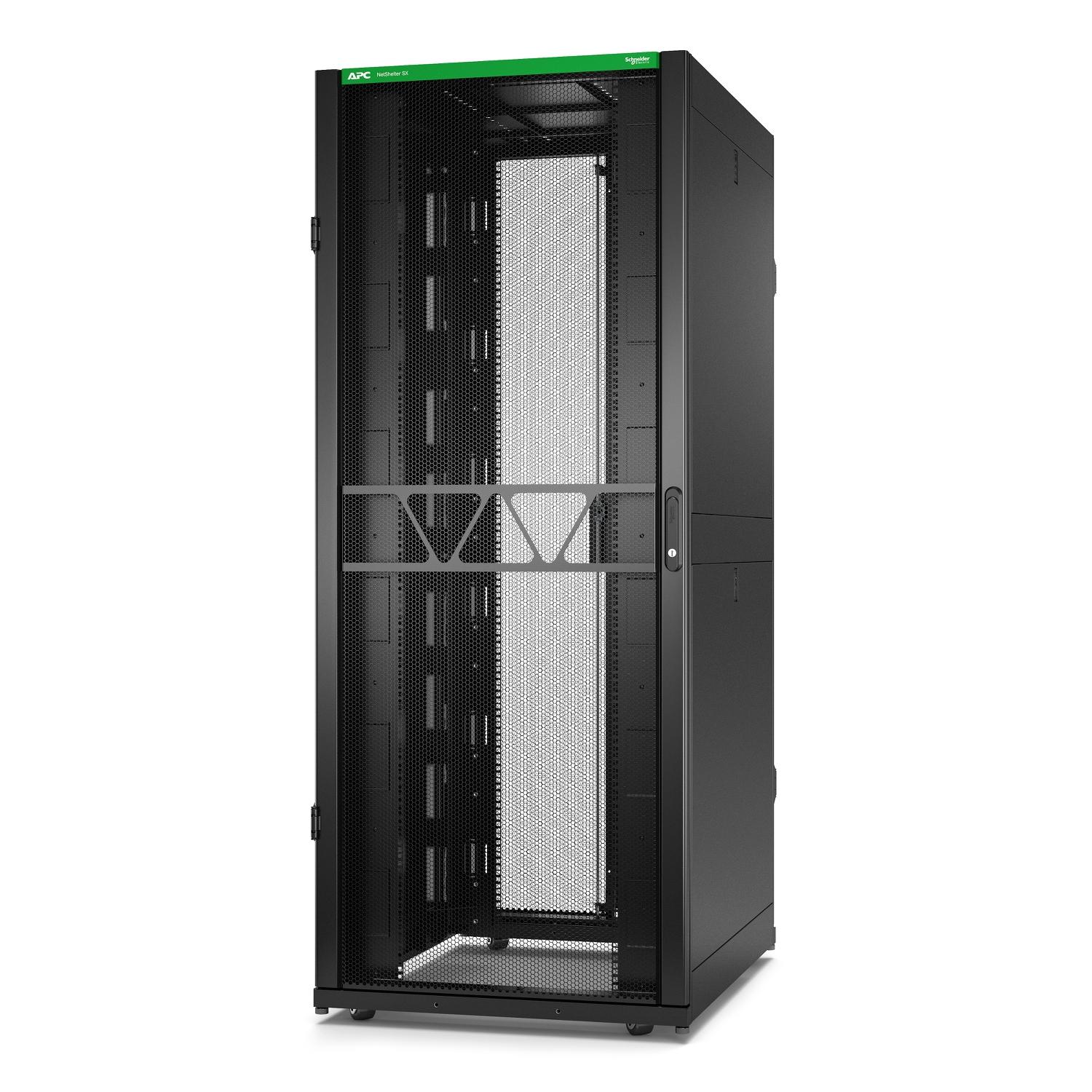 APC AR3180B2 rack cabinet 42U Freestanding rack Black