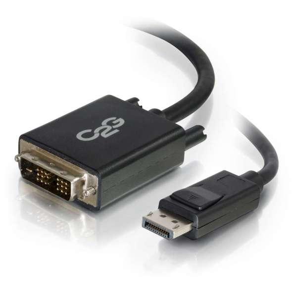 C2G 1m DisplayPort To Single Link DVI-D Adapter Cable M/M - DP To DVI