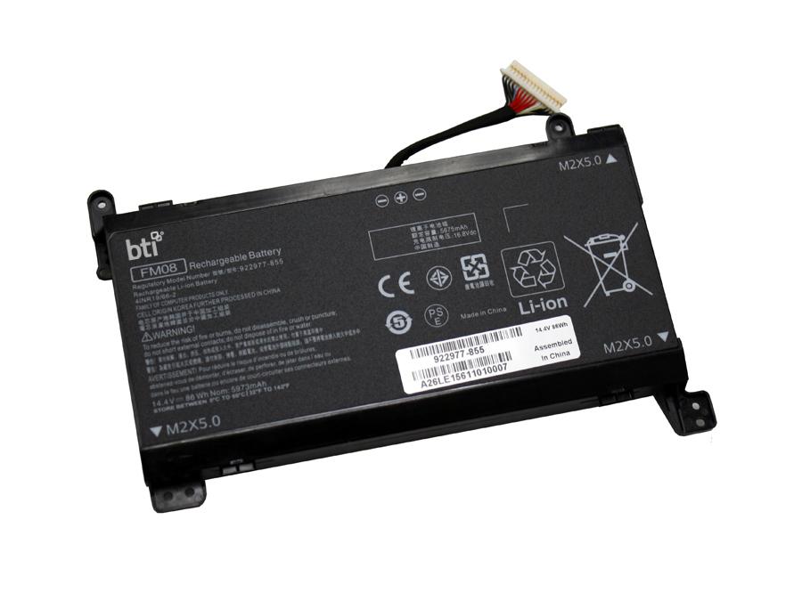 BTI 922977-855- laptop spare part Battery