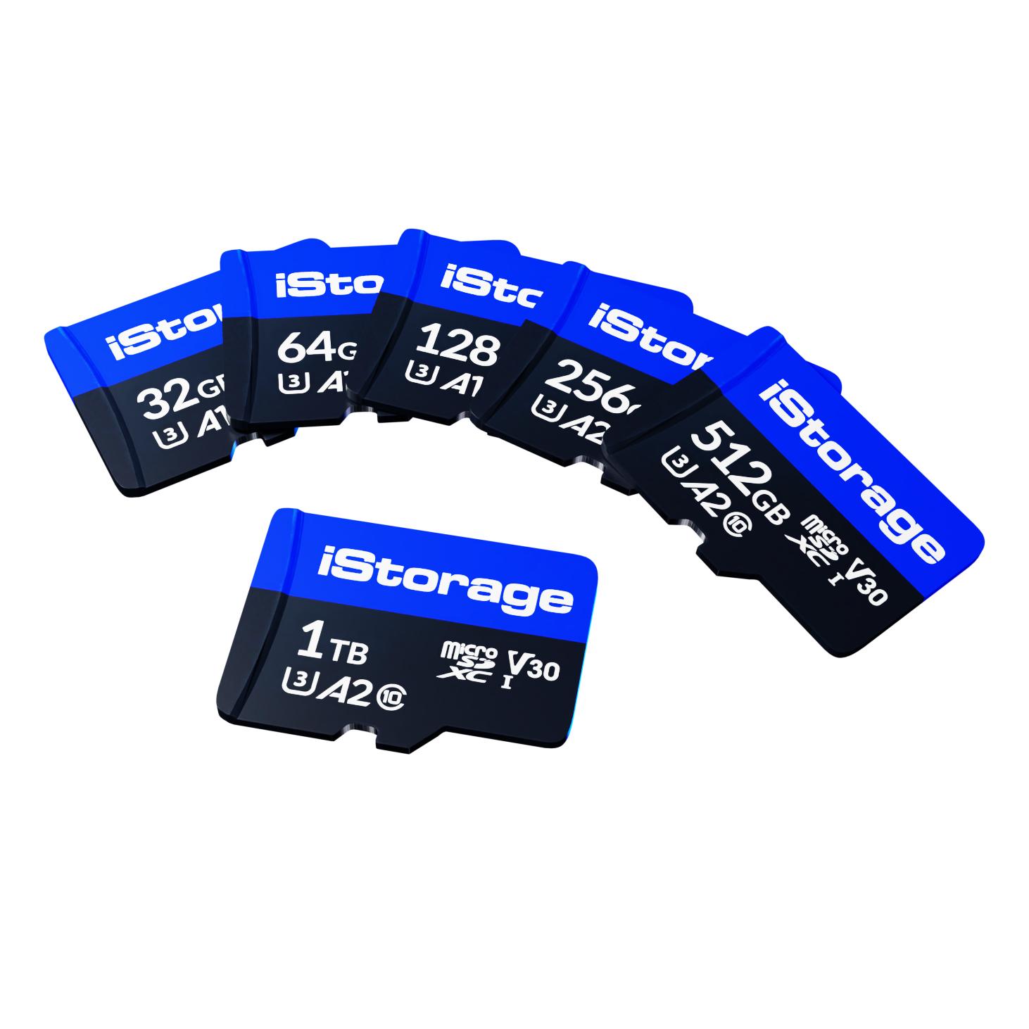 iStorage microSD Card 256GB MicroSDXC UHS-III Class 10