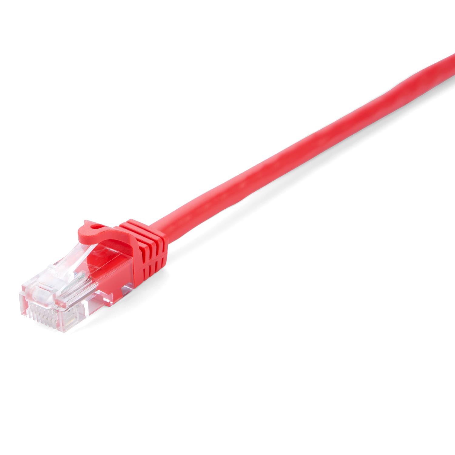 V7 CAT6 Ethernet UTP 01M Red