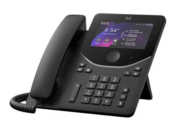 Cisco DESK PHONE 9871 CARBON IP phone Black. Carbon LCD Wi-Fi