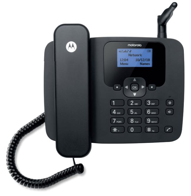 Motorola FW410 DECT Telephone Caller ID Black