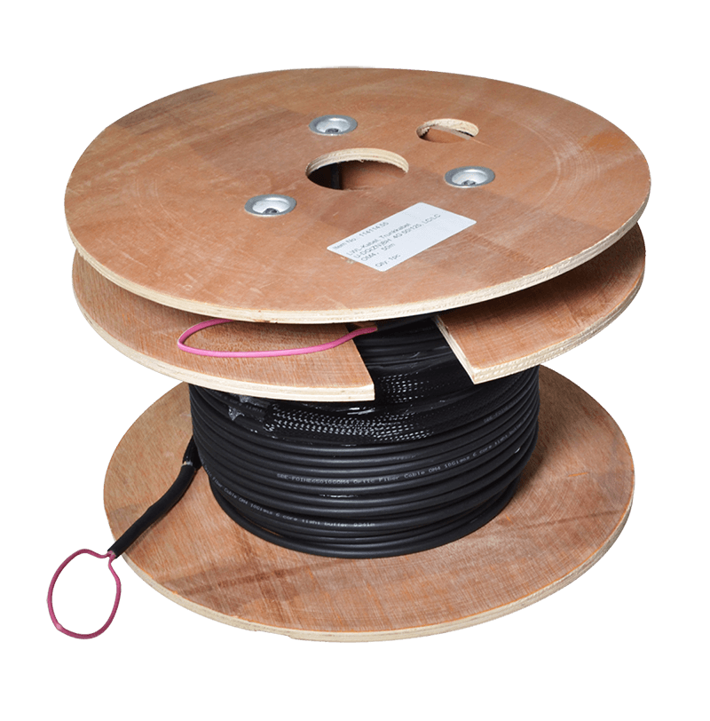 LogiLink Fiber trunk cable U-DQ(ZN)BH. 8 cores multimode OM4.140 m. LC