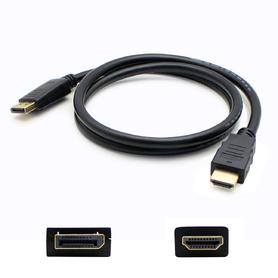 AddOn Networks DISPORT2HDMIMM6F video cable adapter 1.83 m DisplayPort