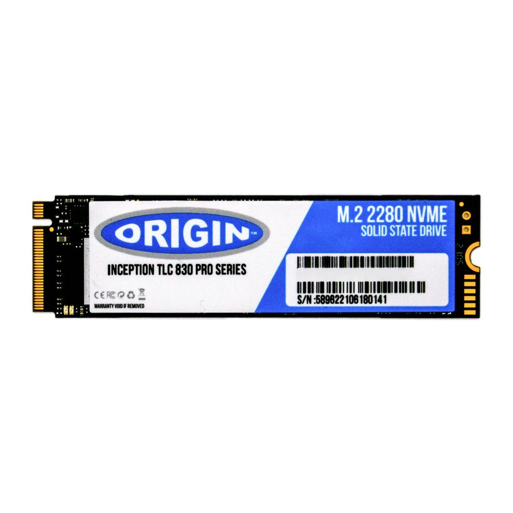 Origin Storage Inception TLC830 Pro Series 512GB PCIe 3.0 NVMe M.2 80m