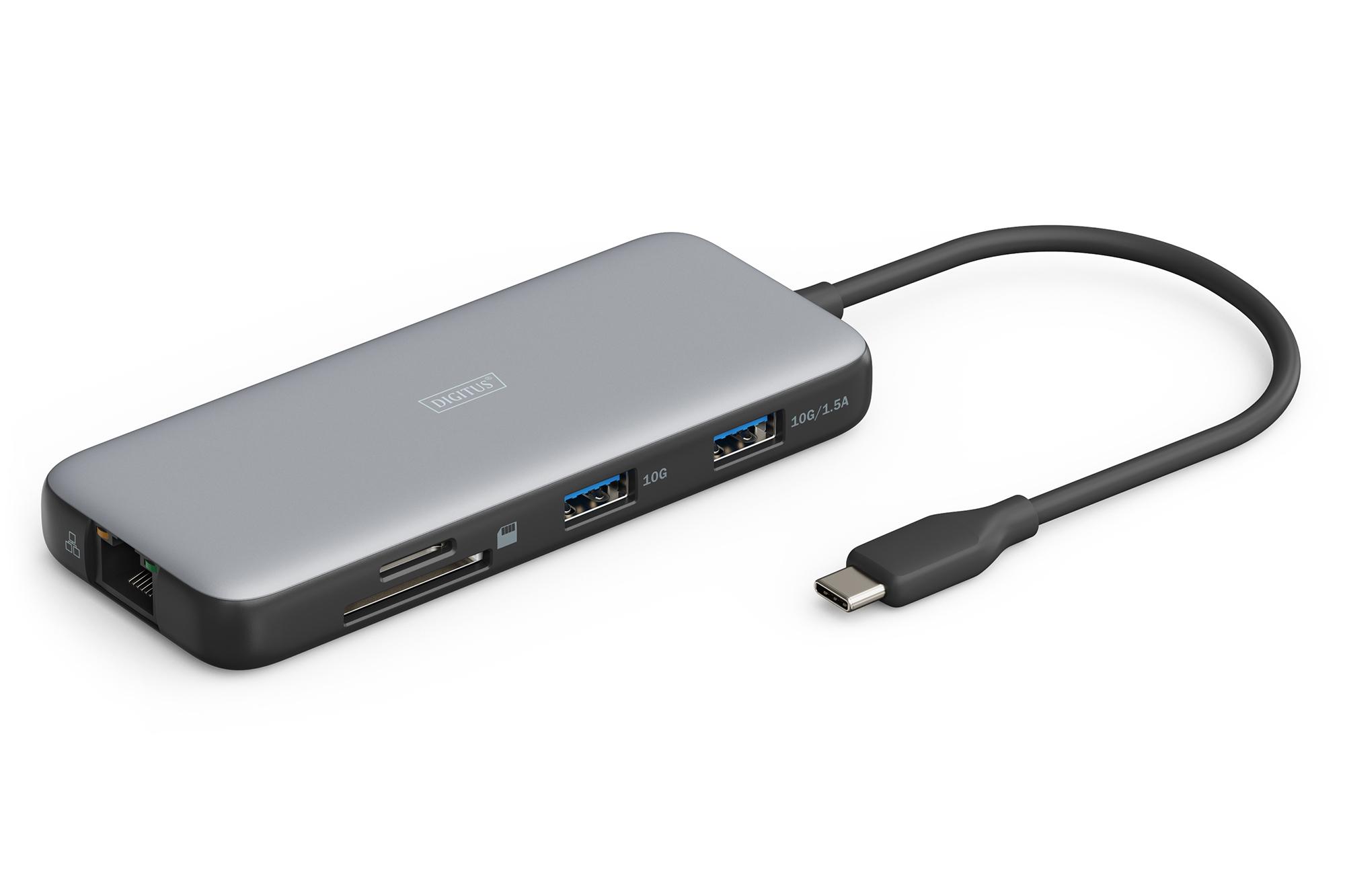 Digitus USB-C Docking Station. 7-Port. 1x HDMI