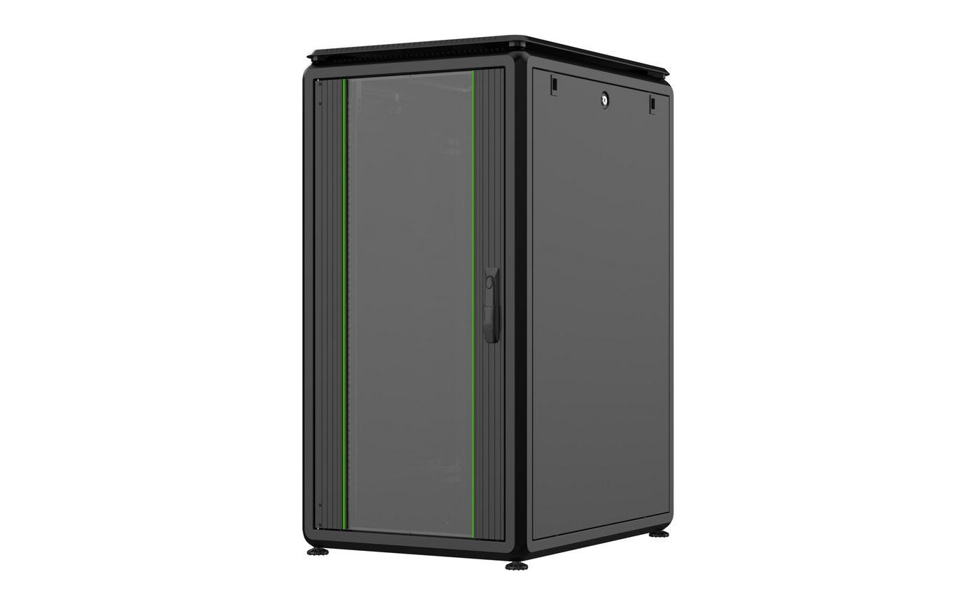 Lanview RDL22U68BL rack cabinet 22U Black