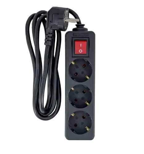 Microconnect MC-GRU00315BS power extension 1.5 m 3 AC outlet(s) Indoor