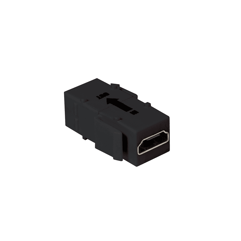 LogiLink HDMI keystone coupler. A/F to HDMI A/F. 4K/30 Hz. repeater. b