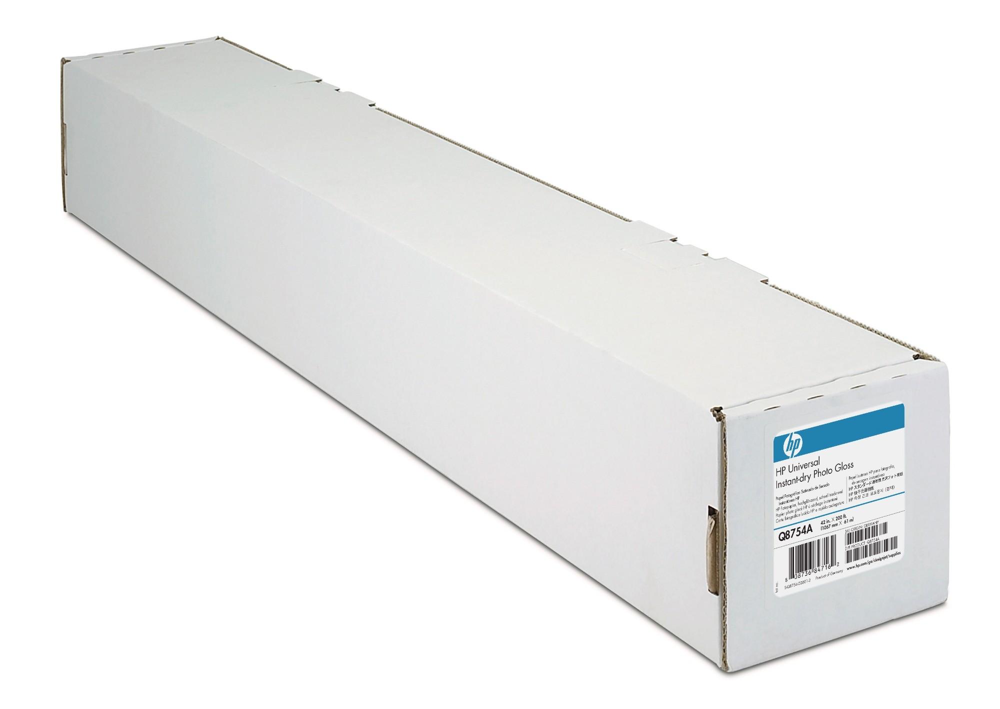 HP Universal Instant-dry Gloss -610 mm x 30.5 m (24 in x 100 ft) photo