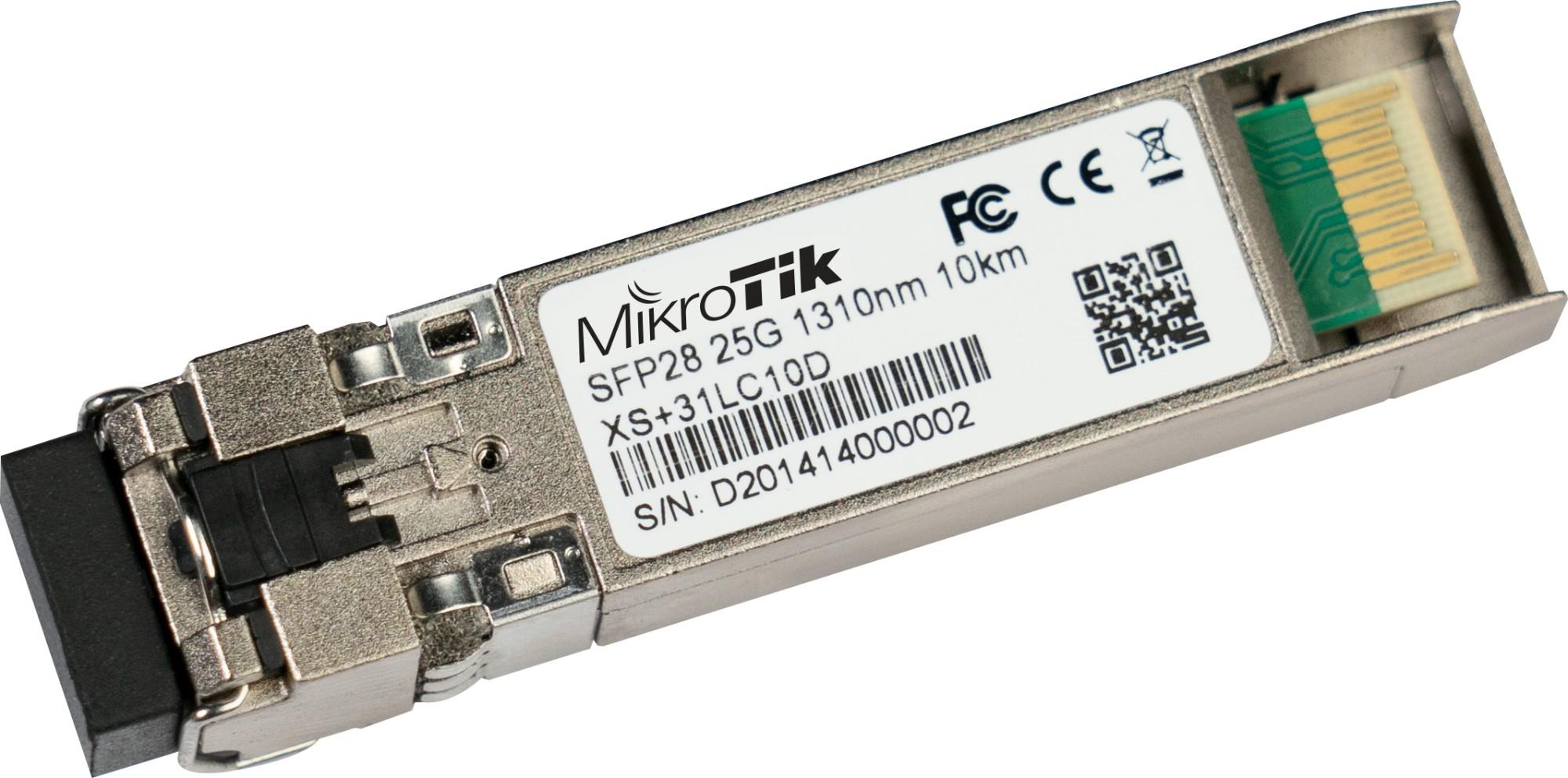 Mikrotik XS+31LC10D network transceiver module Fiber optic 25000 Mbit/