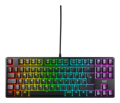 CHERRY K4V2 TKL CORDED KEYBOARD BLACK