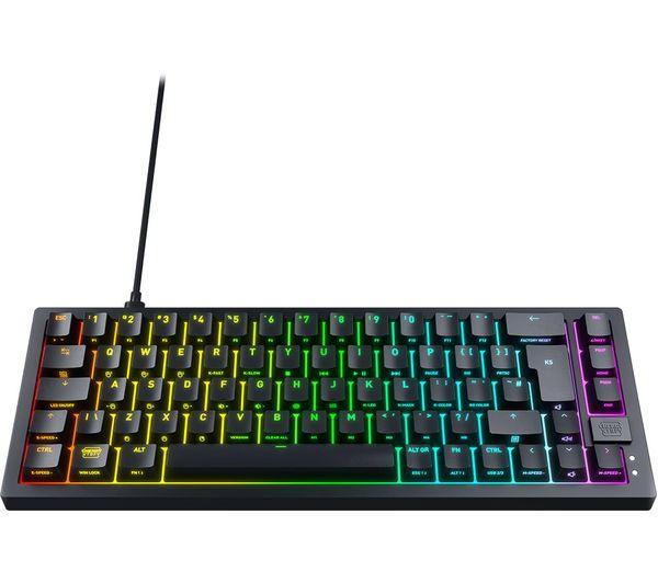 CHERRY CORDED KEYBOARD-MECHECANICAL-BLK-UK